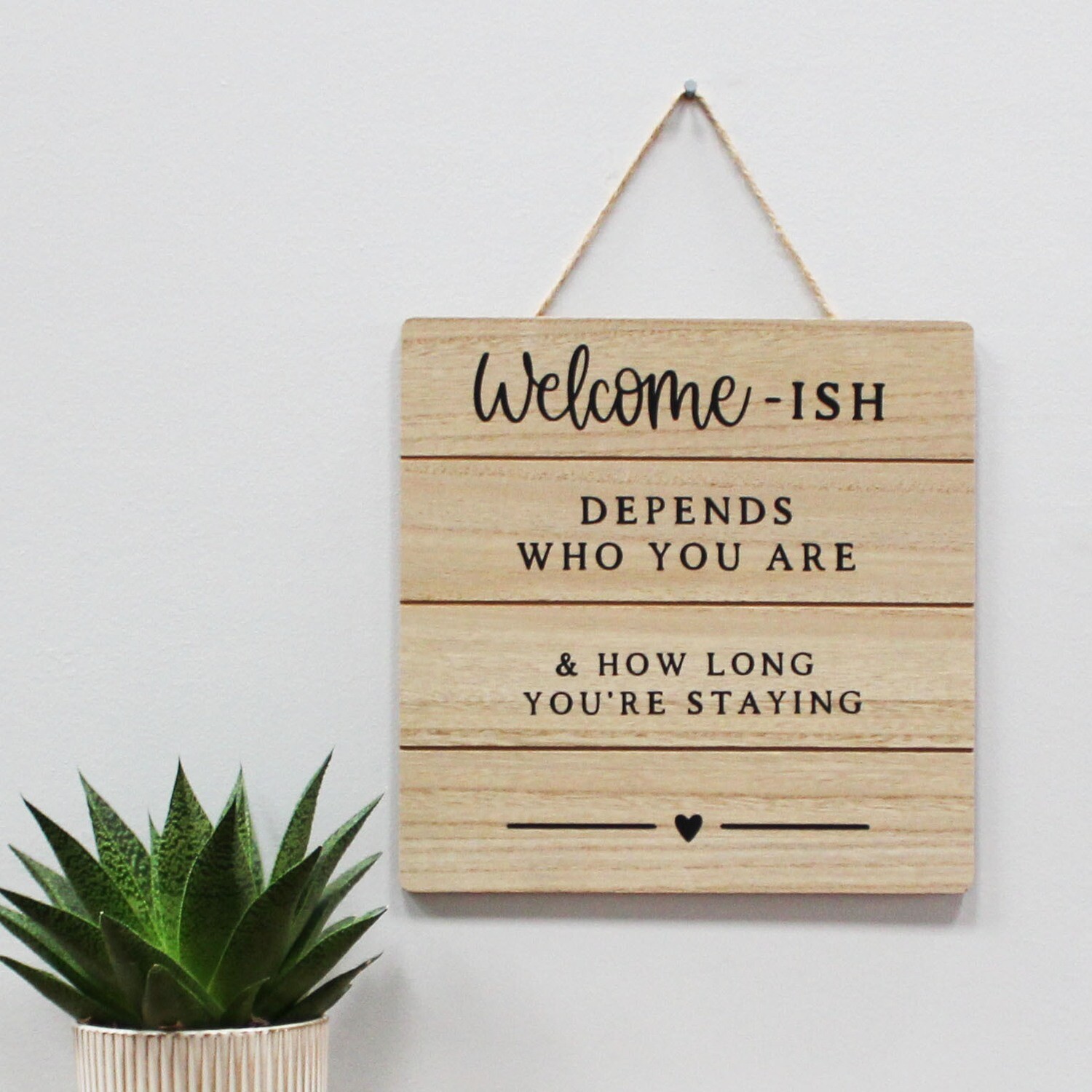 Welcome-ish