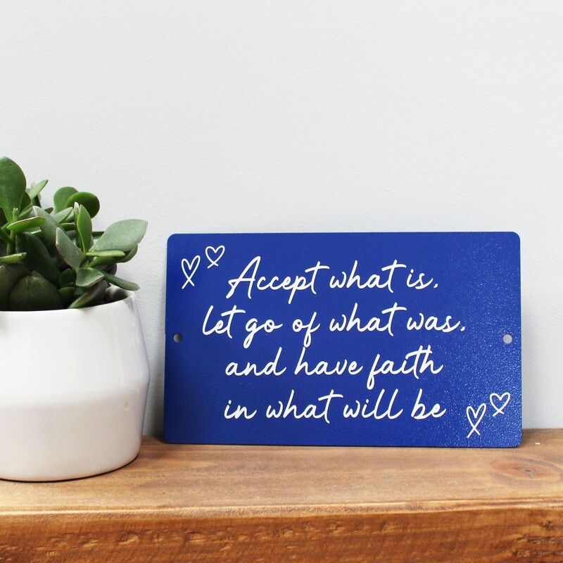 Accept what is....