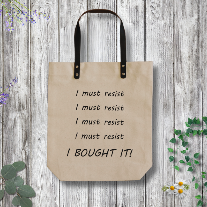 I must resist, I BOUGHT IT!