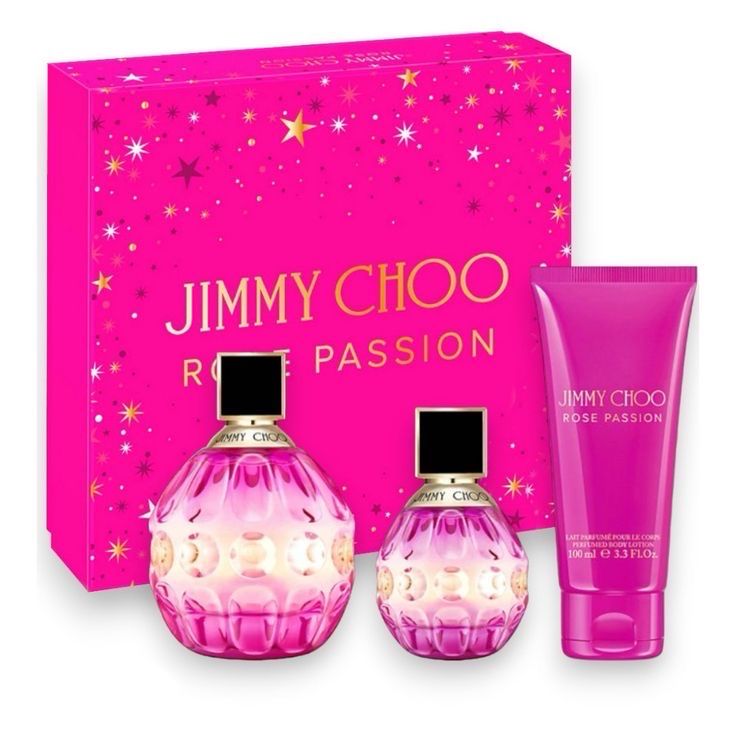 Rose Passion 3Pcs Gift Set by Jimmy Choo for Women