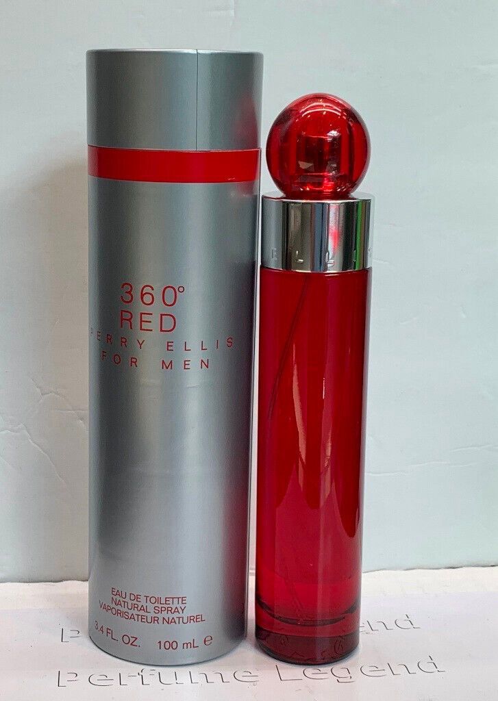 PERRY ELLIS FOR MEN 360 3.4 FL.OZ EAU DE TOILETTE SPRAY NEW IN