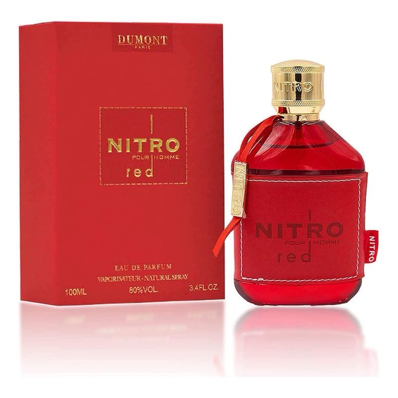 Nitro Red Pour Homme by Dumont Paris 3.4oz EDP Spray for MEN
