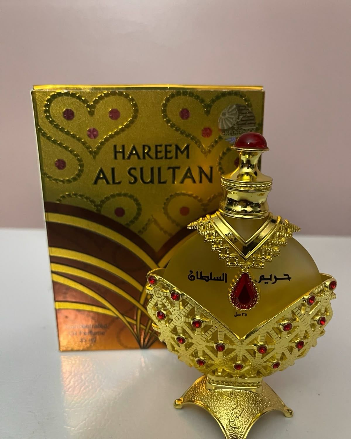 Hareem Al Sultan Gold &amp; Hareem Al Sultan Silver Perfume Oil 35 ML By Khadlaj