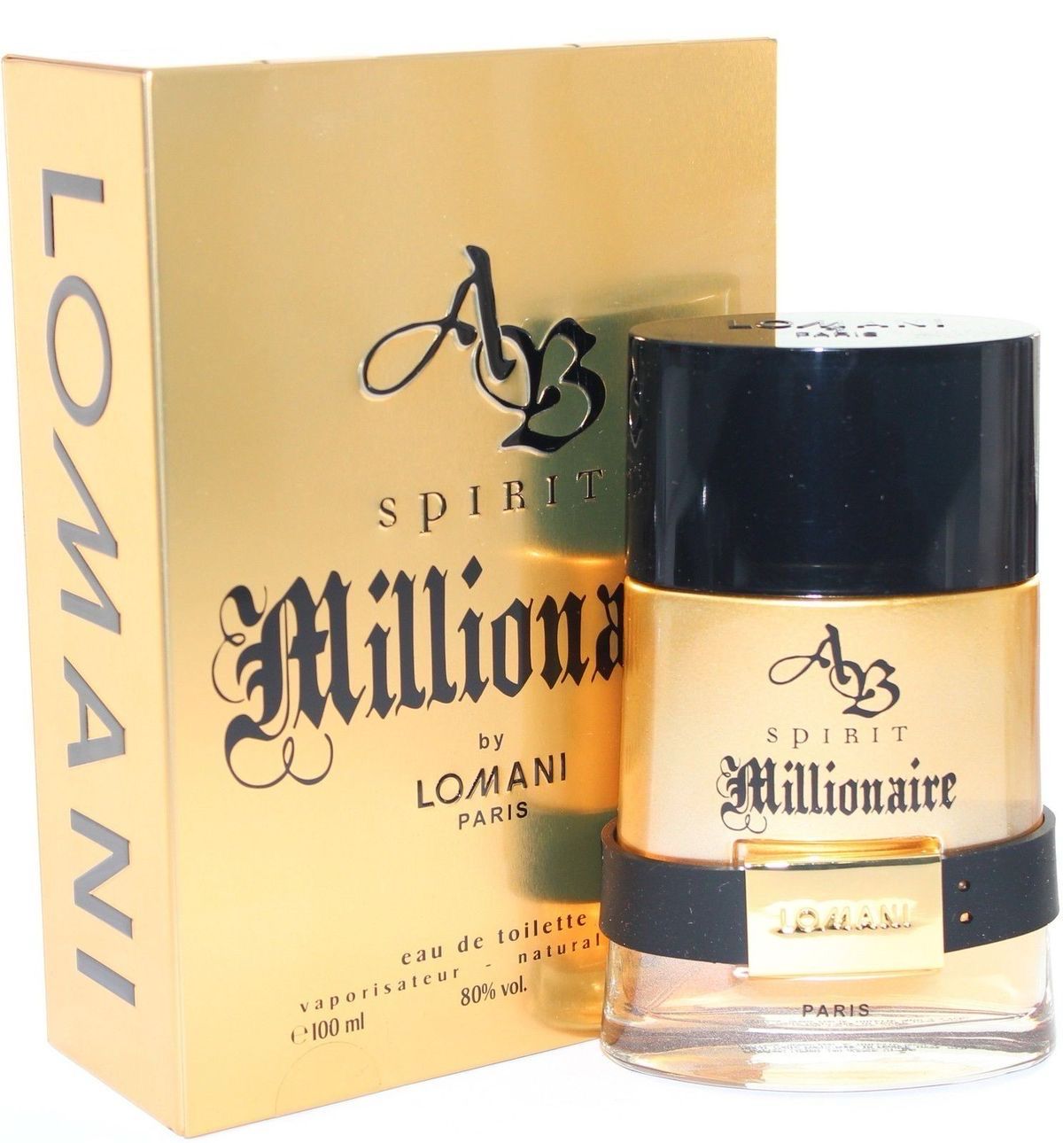 AB Spirit Millionaire for Men by Lomani EDT Spray 3.4 oz