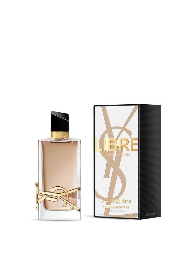 YSL Libre Flowers &amp; Flames Eau de Parfum Florale, 3.04 Oz
