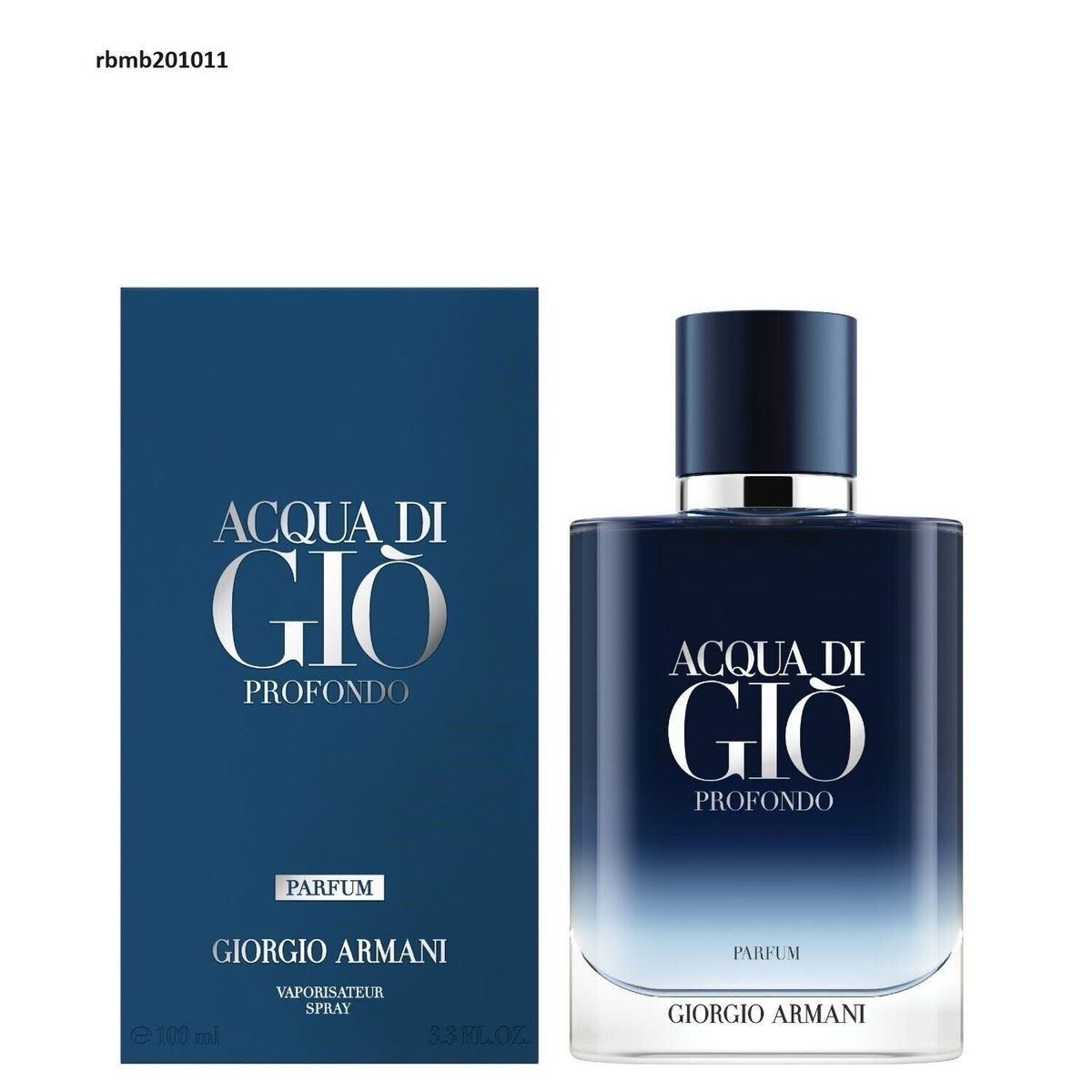GIORGIO ARMANI ACQUA DI GIO PROFONDO PARFUM SPRAY FOR MEN 3.4 Oz / 100 ml - NEW