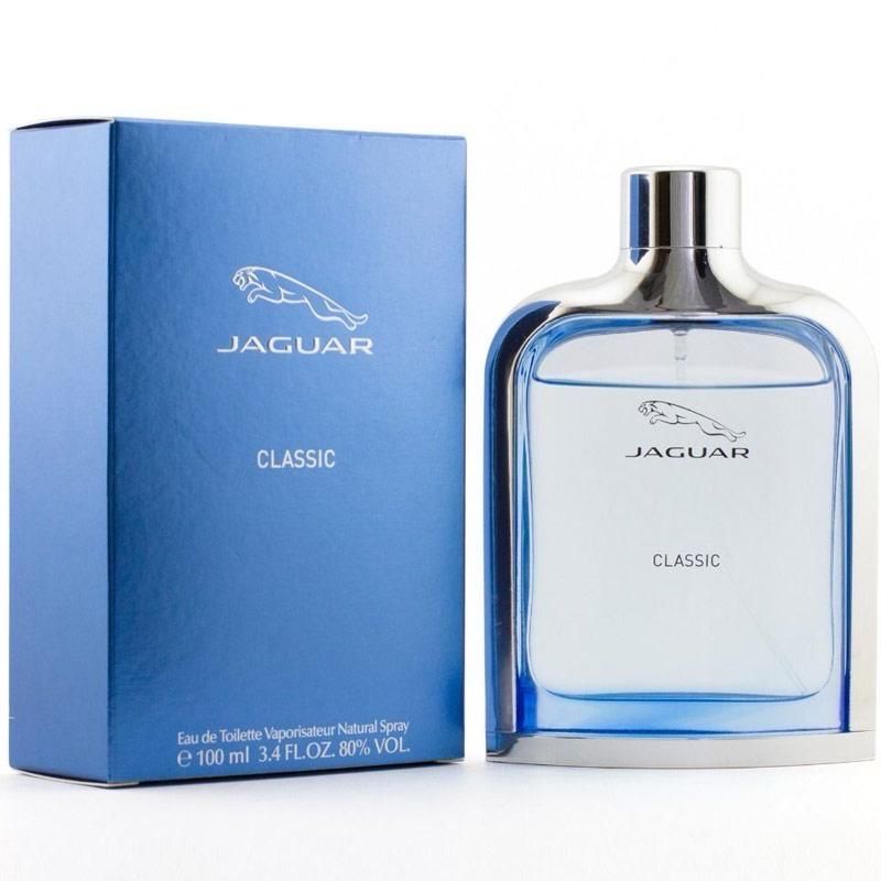 Jaguar Classic Blue 3.4 OZ Eau De Toilette for Men