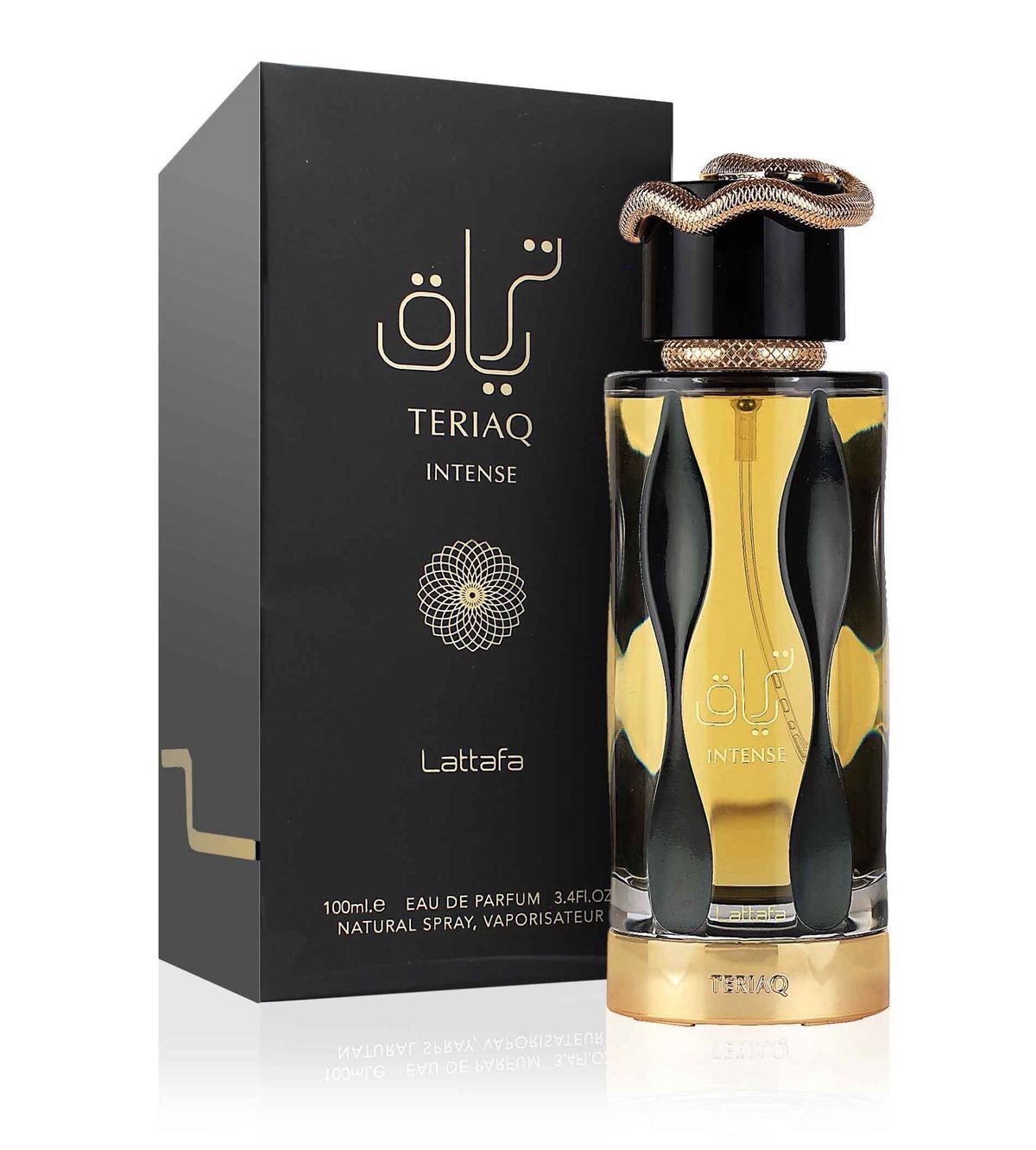 Teriaq Intense by LATTAFA 3.4oz EDP Spray for UNISE