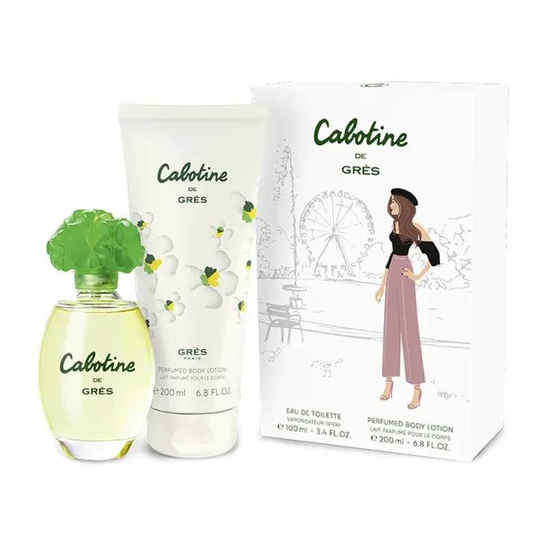 Cabotine 2 pcs set (3.4 oz sp+ 6.7 body lotion)