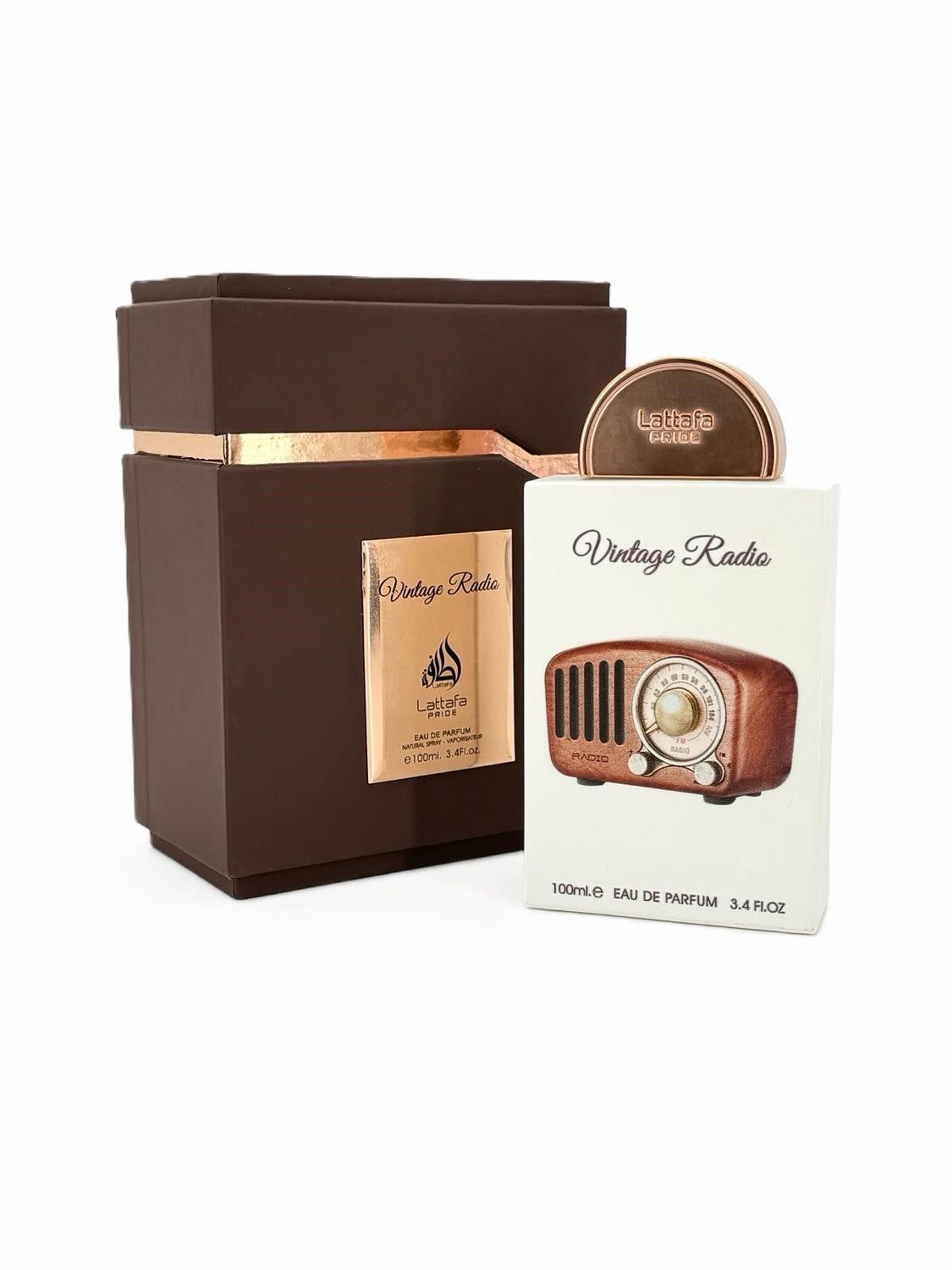 Vintage Radio by Lattafa PRIDE 3.4 oz EDP for Unisex