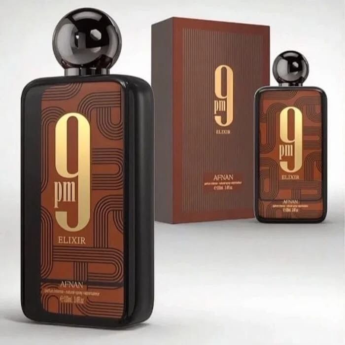 Afnan 9 pm Elixir 3.4oz PARFUM Intense for UNISEX