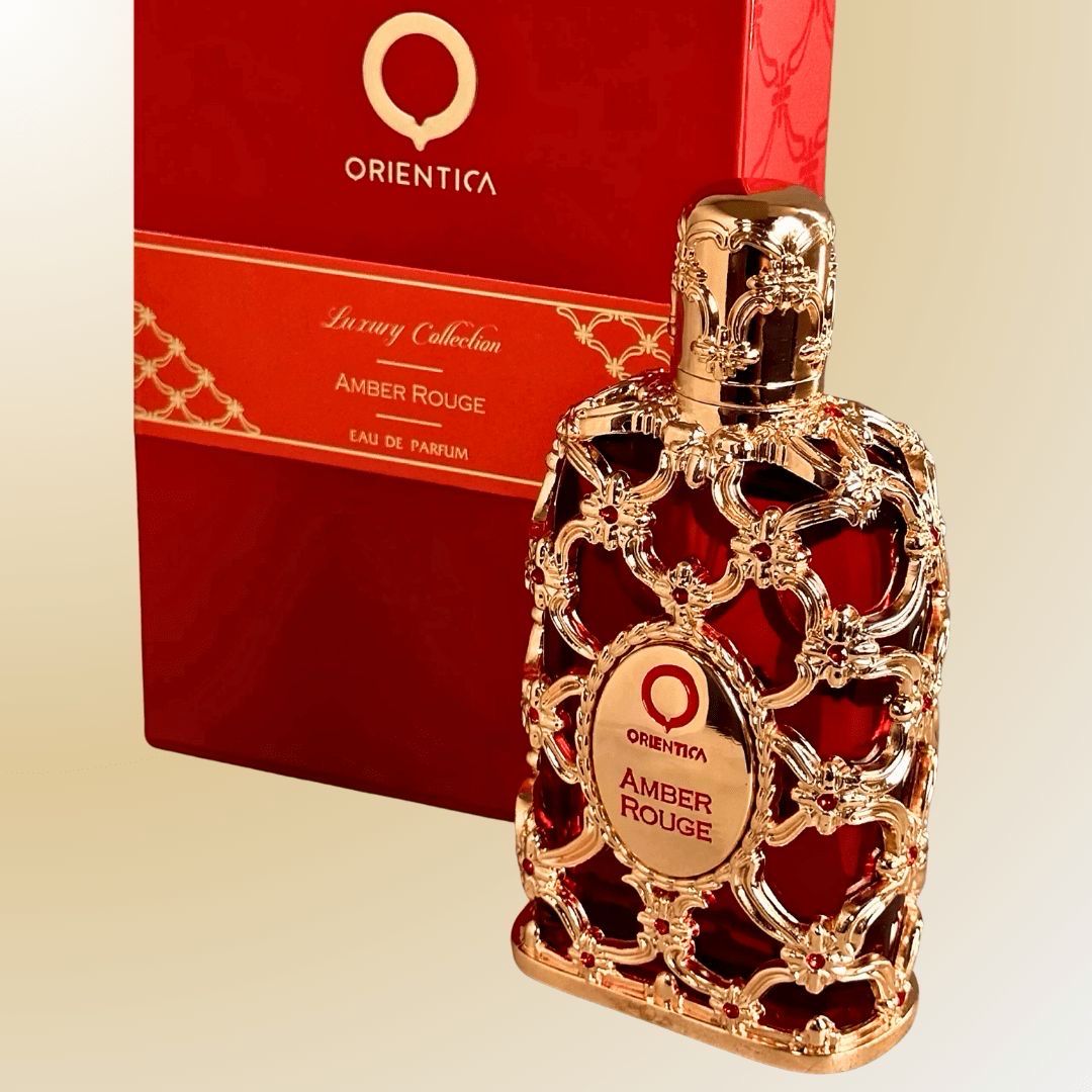 Orientica Unisex Eau De Parfum Spray Amber Rouge Woody Spicy Fragrance, 5 oz
