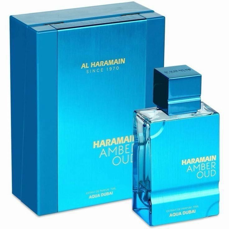 Al haramain amber oud aqua dubai extrait de parfum 100 ml 