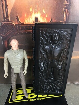 Stan Solo Custom Han Solo in Carbonite First Shot