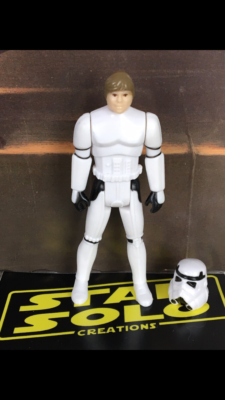 Stan Solo Custom Luke in Stormtrooper Disguise