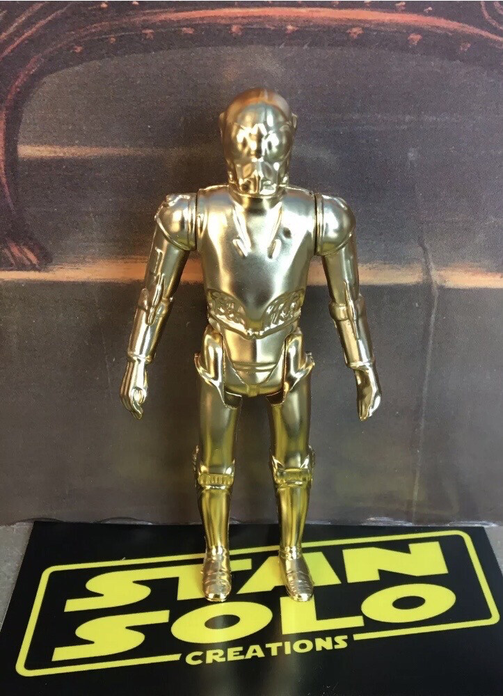 Stan Solo Custom Gold Death Star Droid