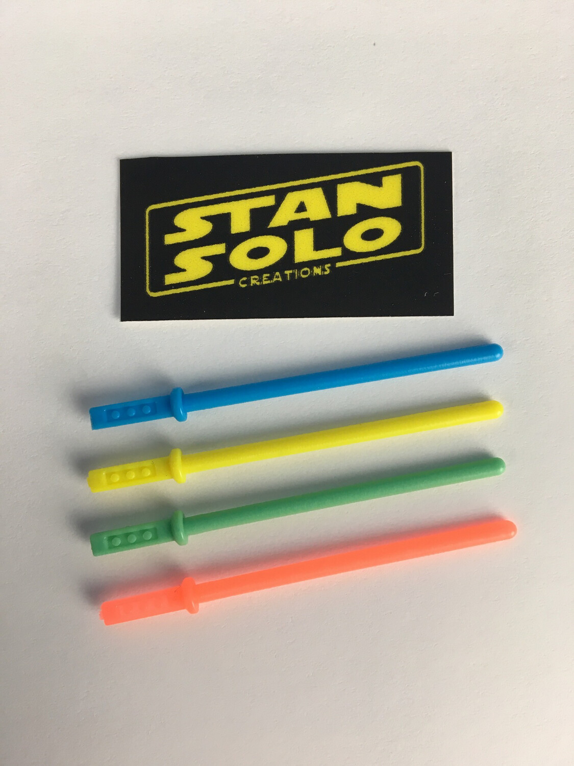 Stan Solo Custom Replacement Jedi Lightsabers Set Of 4