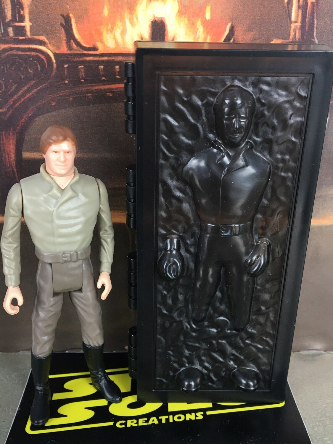 Stan Solo Custom Han Solo In Carbonite