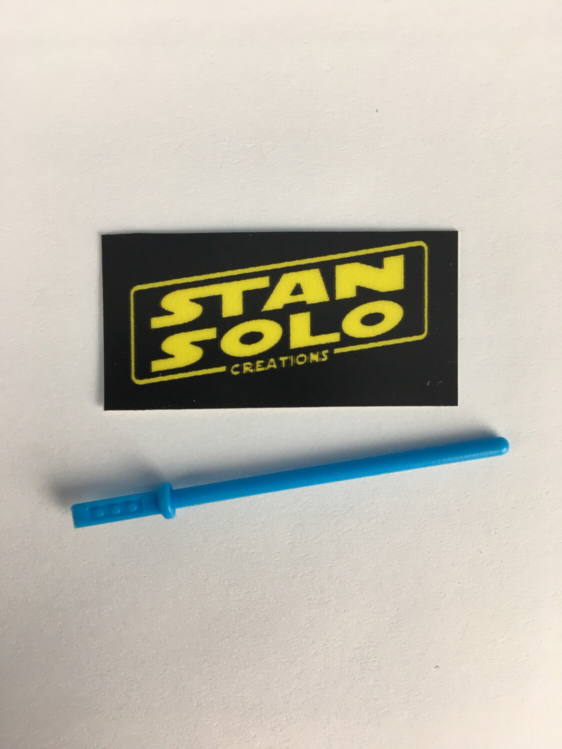 Stan Solo Custom Replacement Blue Lightsaber