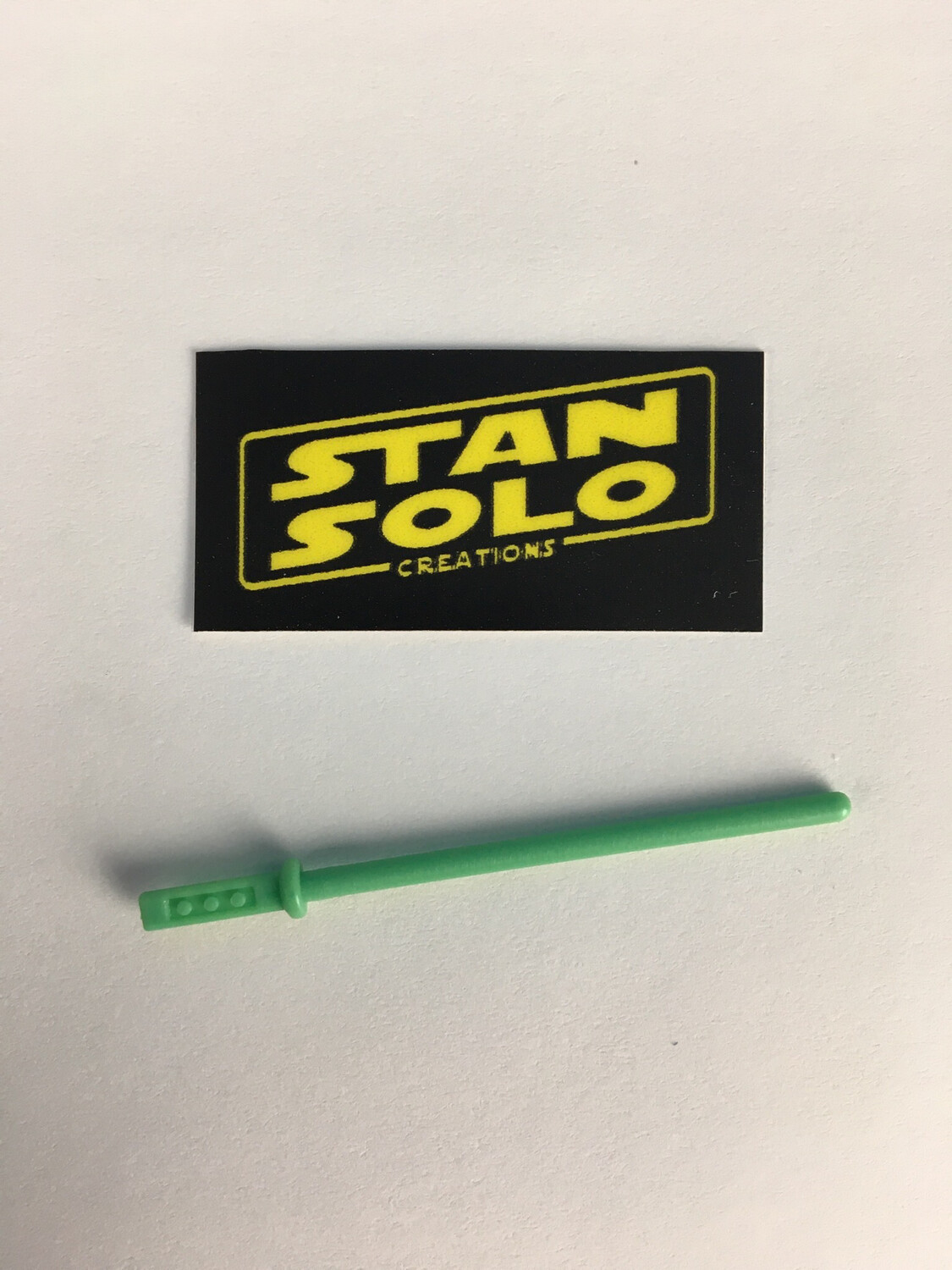 Stan Solo Custom Replacement Green Lightsaber