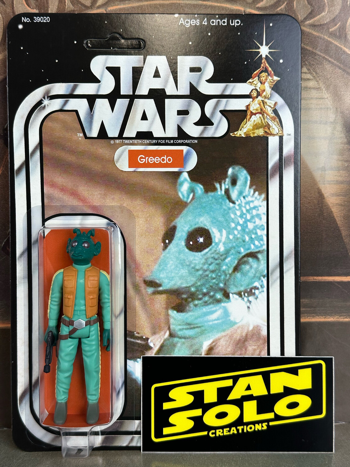 Stan Solo Custom Carded Greedo