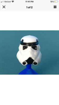 Stan Solo Custom Replacement Stormy Disguise Helmet