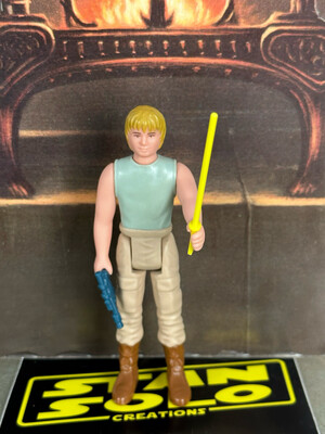 Stan Solo Custom Dagobah Trainer Yellow Saber
