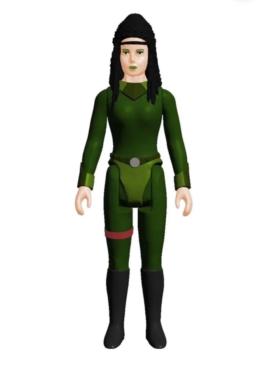 Stan Solo Custom Loose Senni Tonnika Figure (Green Outfit)