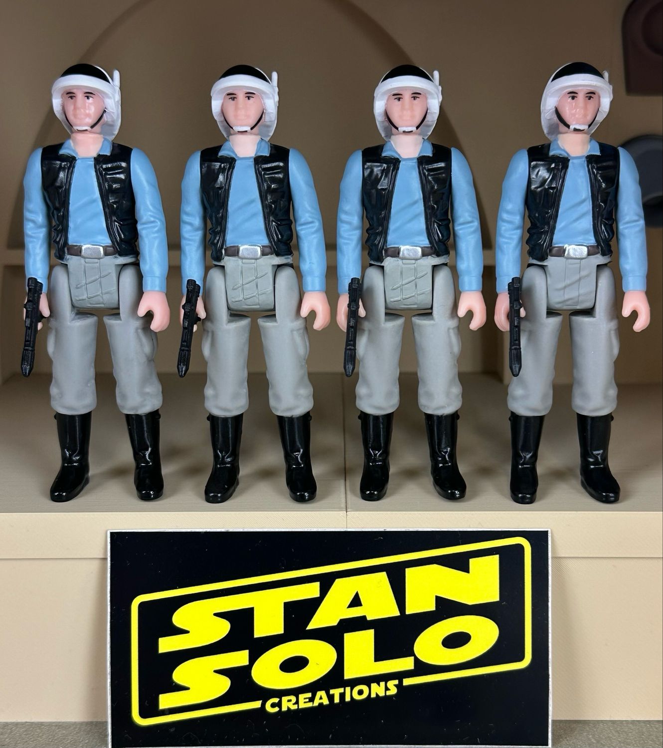 Stan Solo Custom Rebel Troopers Set Of 4