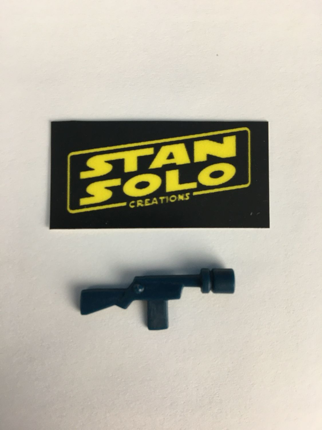Stan Solo Custom Blue Jawa Blaster Reproduction