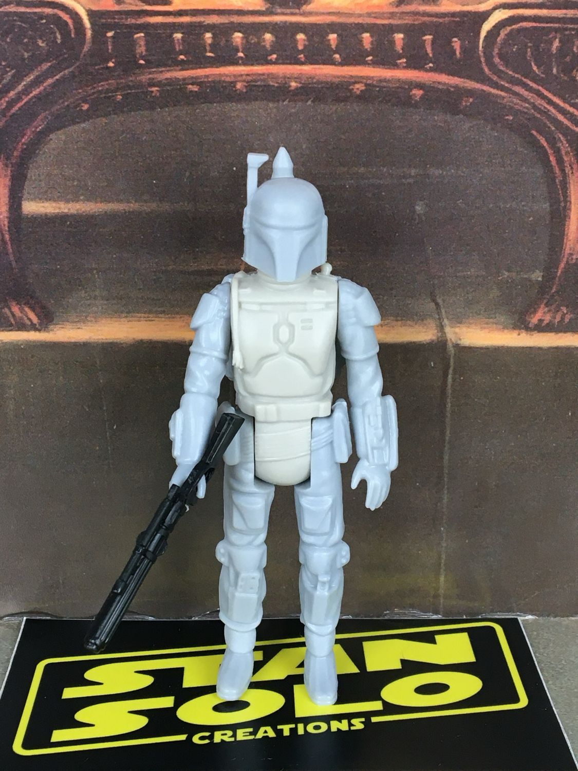 Stan Solo Custom Unpainted Boba BLEMISHED