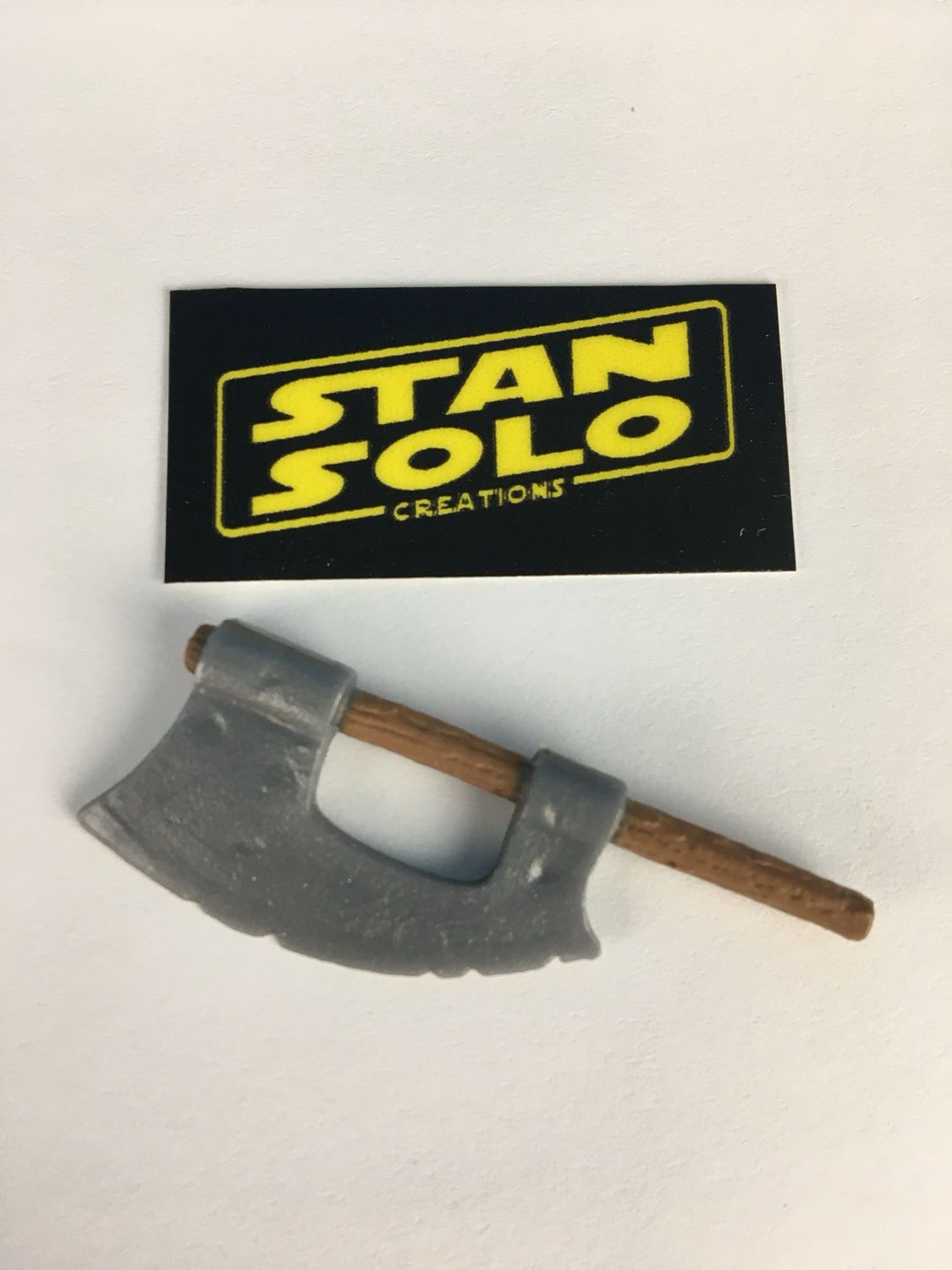Stan Solo Custom Replacement Guard Axe Repro