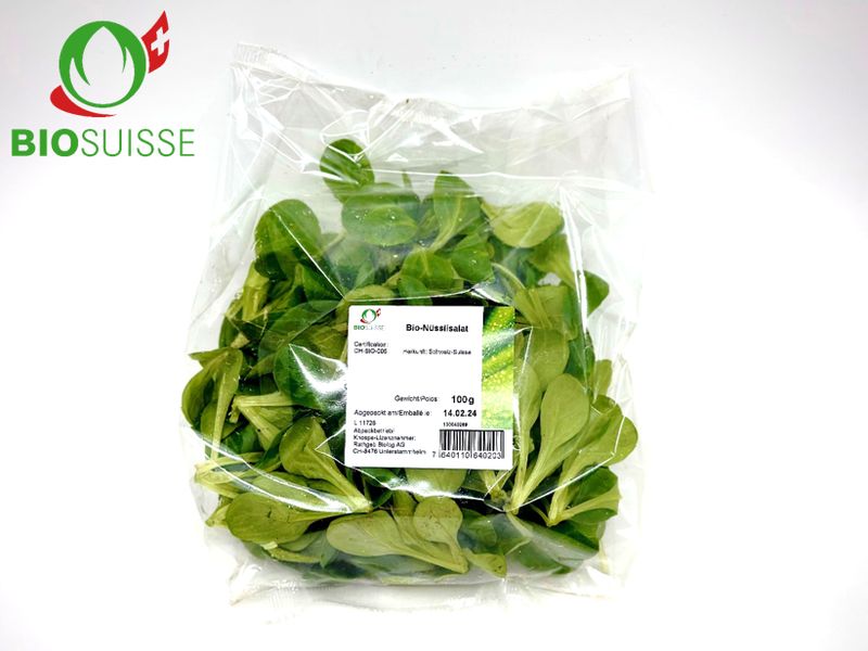 Nüsslisalat 100g Bio