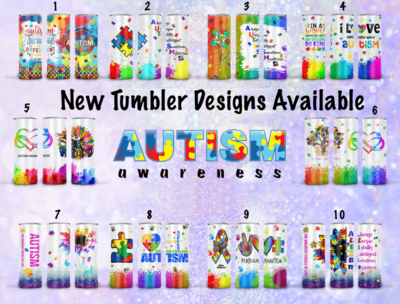 Autism Awareness Tumblers