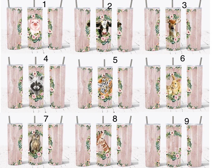 Animal Tumblers