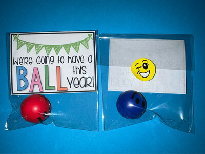 Student Gifts Mini Smiley Stress Ball