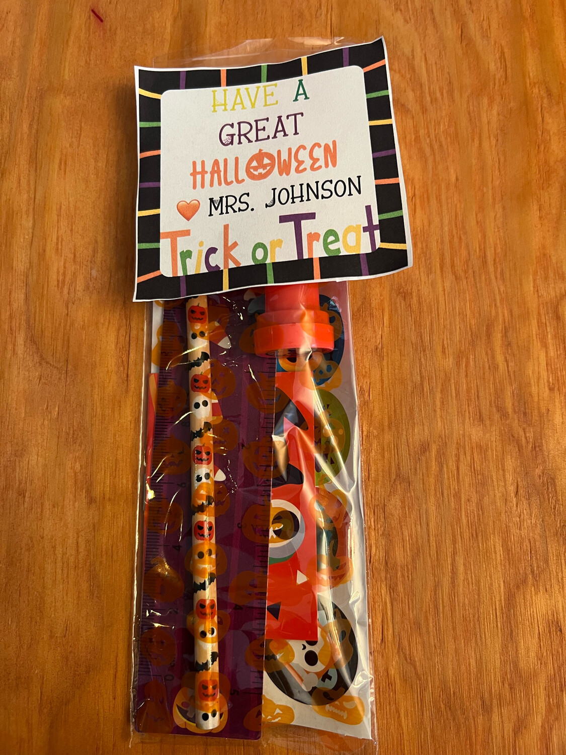 Halloween Stationary Gift