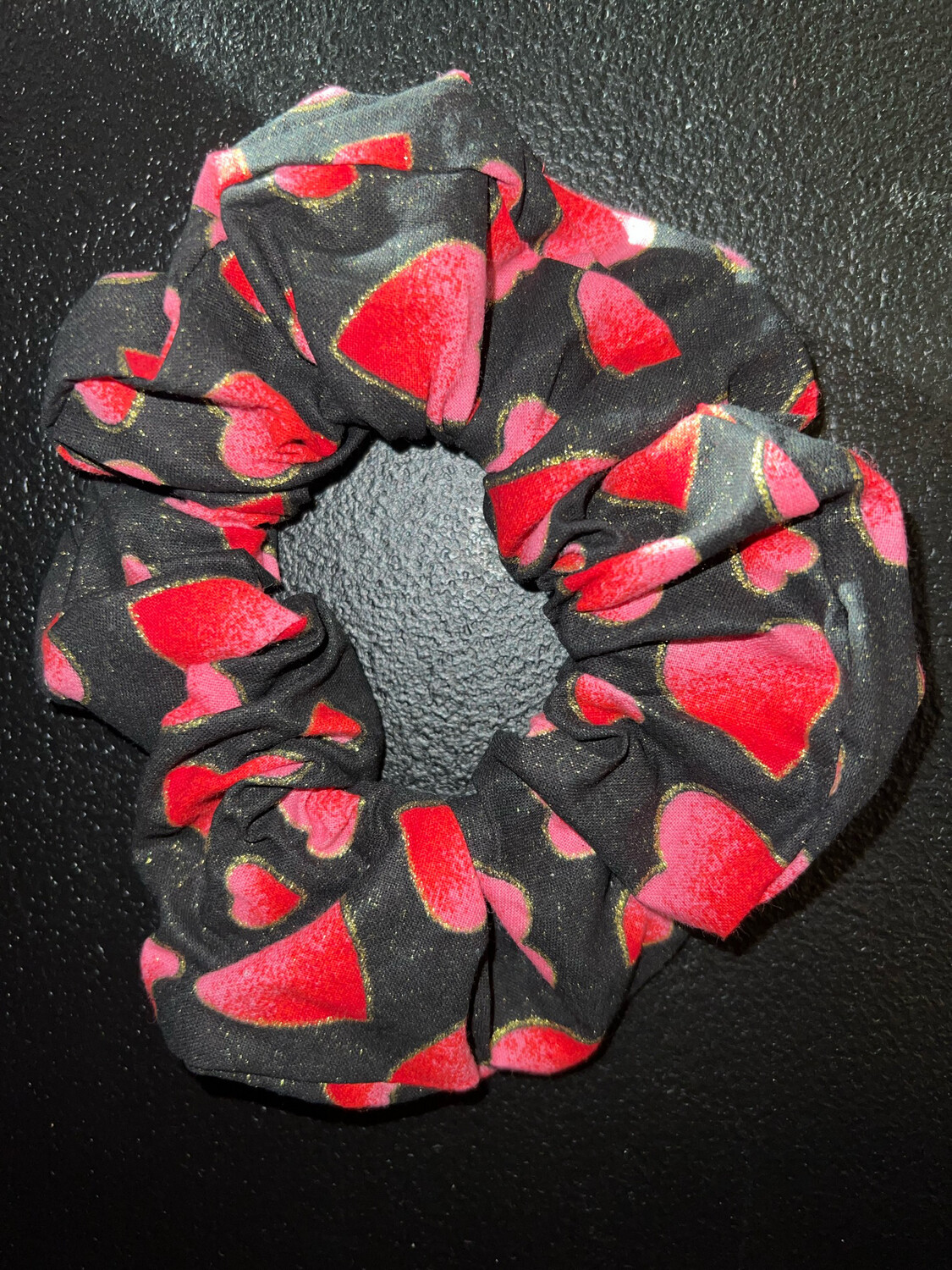 Red Heart Scrunchie