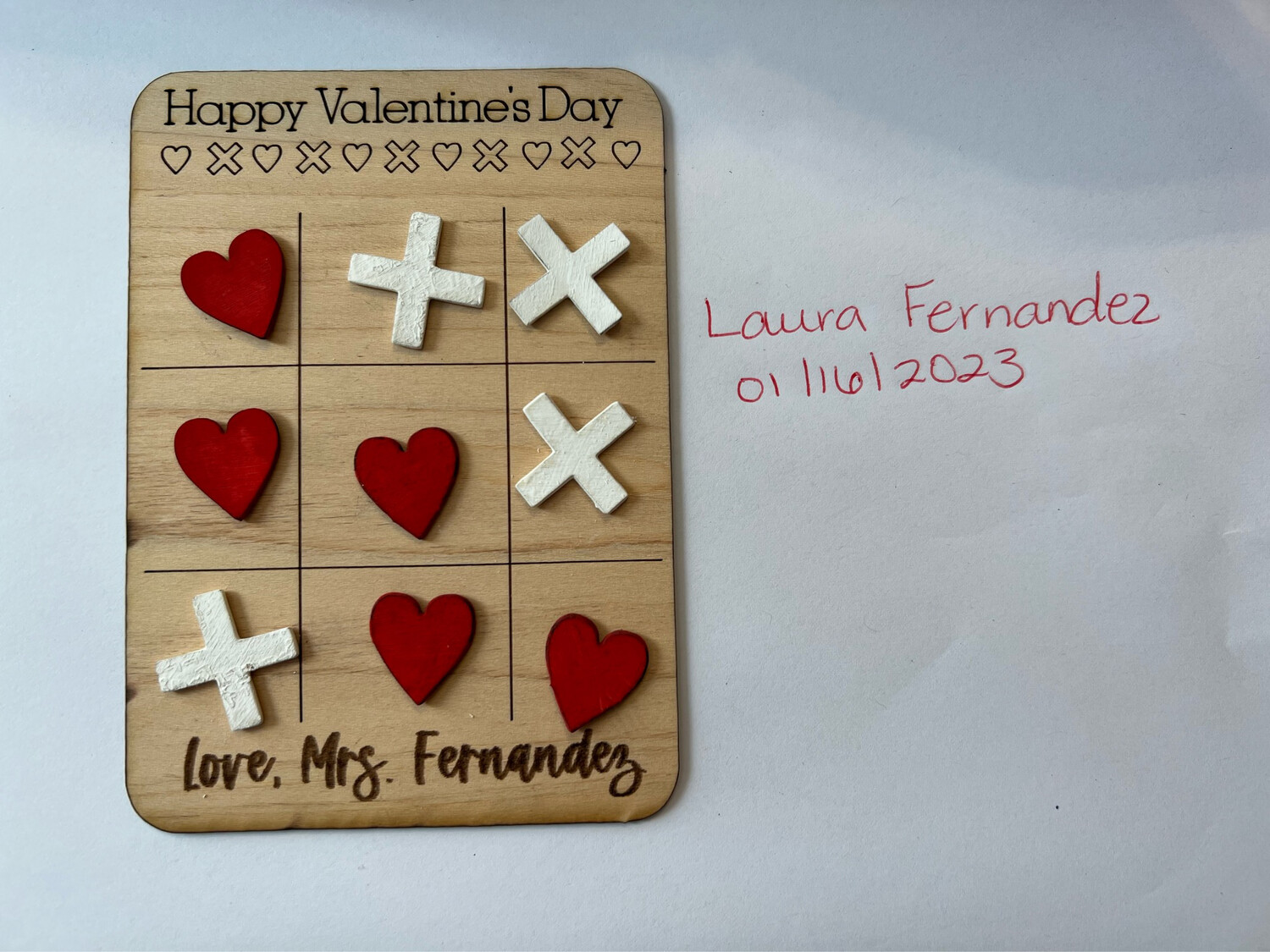 Valentine’s Tic Tac Toe 