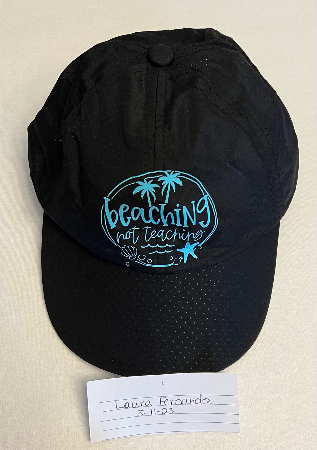 Teacher Hat Beaching Not Teaching
