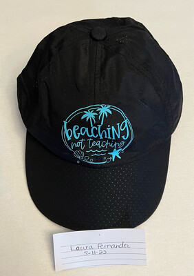 Teacher Hat Beaching Not Teaching
