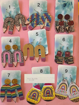 Teacher Earrings