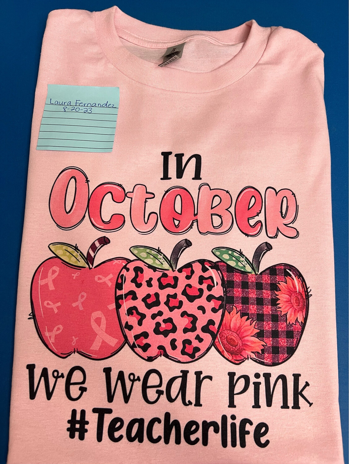 October We Wear Pink