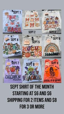 September 2024 T-Shirt