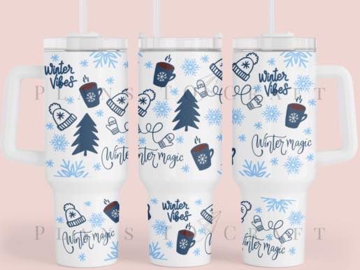 Winter Vibes Tumbler