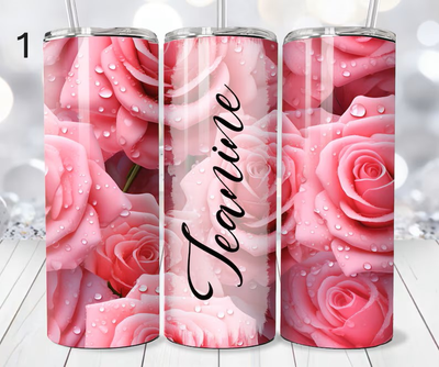 Custom Name Valentine's Tumbler