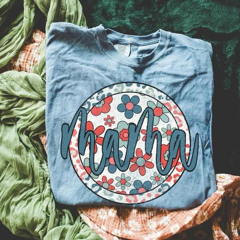 Retro Floral Mama