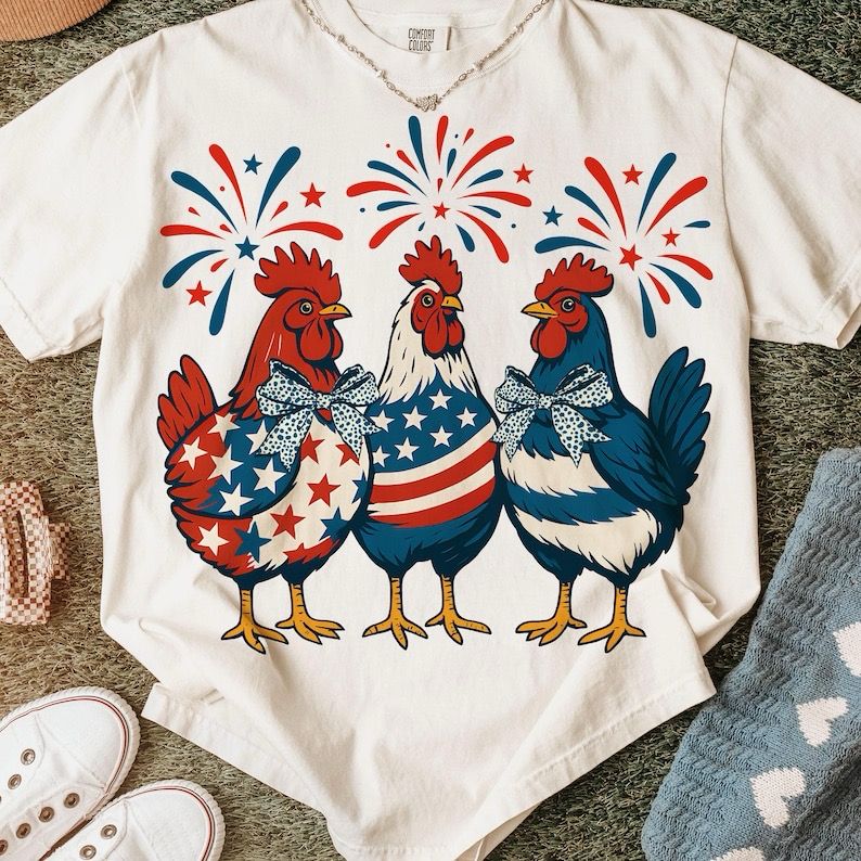 Patriotic Chicken