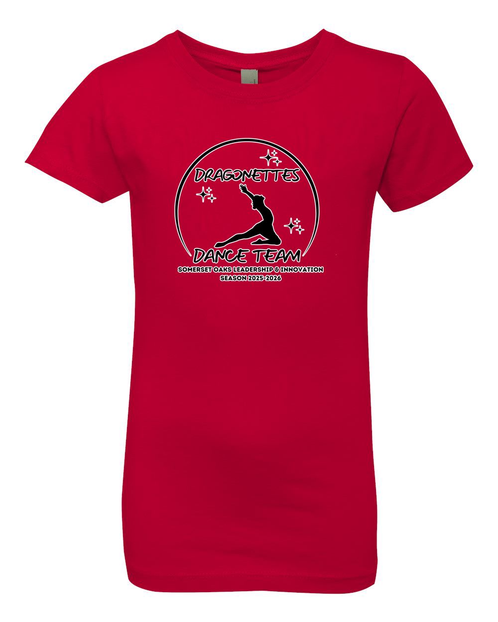 Komodo, Mini, JV, Varsity Red Youth Practice Fitted Tshirt