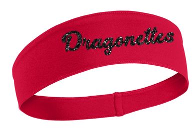 Komodo, Mini, JV, Varsity Red Headband